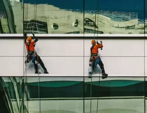 Abseiling Building Maintenance